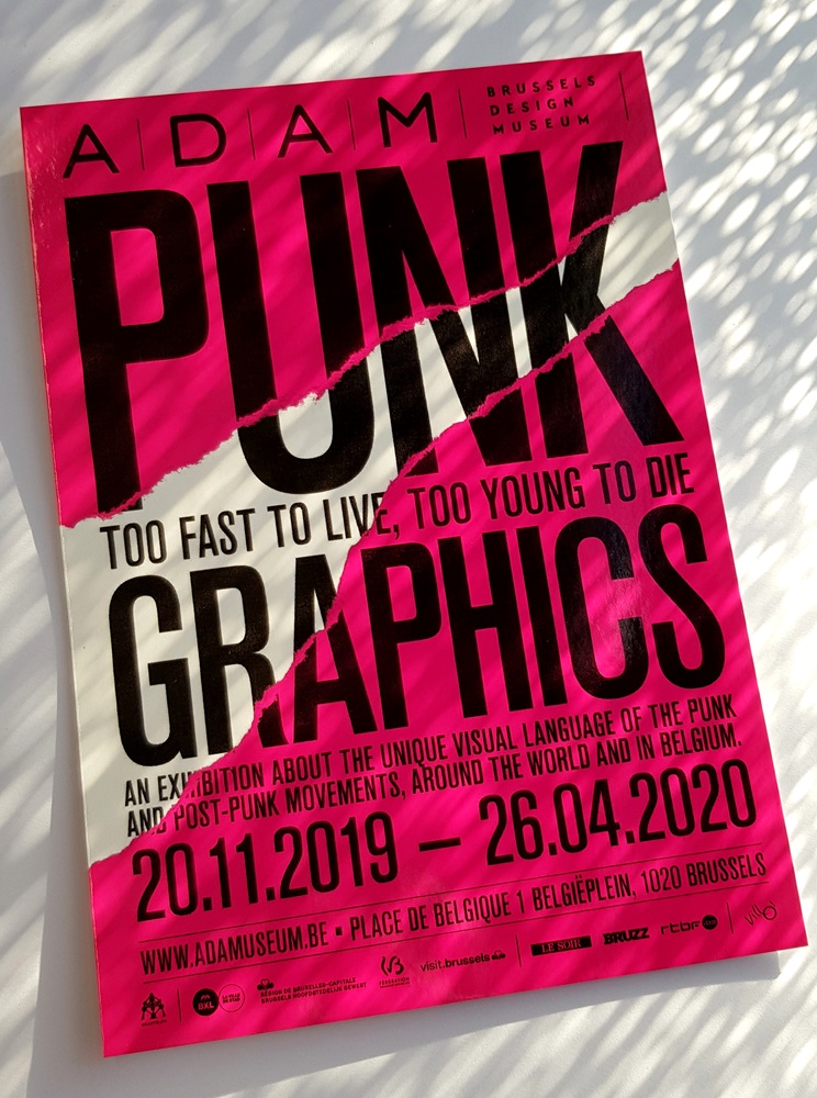flyer rose expo punk bruxelles