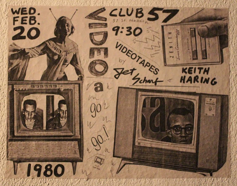 affiche dessinée par keith haring