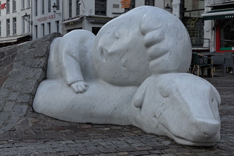 statue de Nello et Patrache anvers