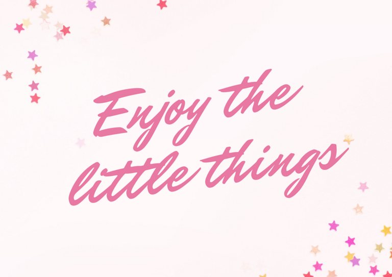 citation enjoy the little things