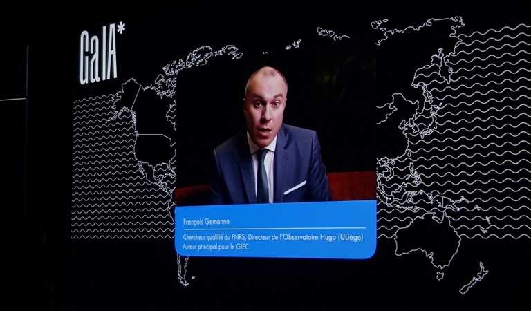 intervention de françois gemenne durant the climate show bruxelles