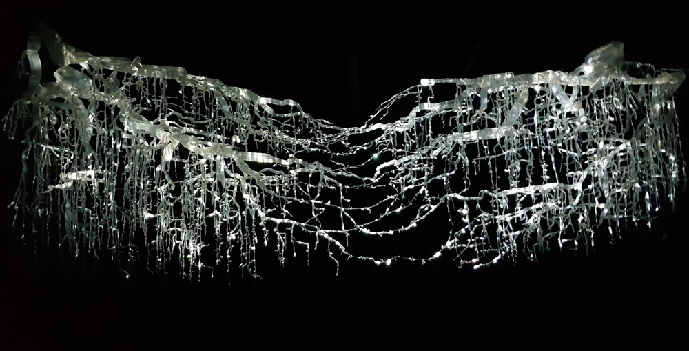sculpture lumineuse led