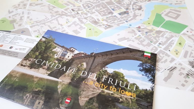plan et brochure touristique cividale del friuli
